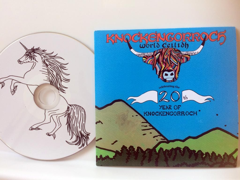 Knockengorroch World Ceilidh - Commemorative CD front