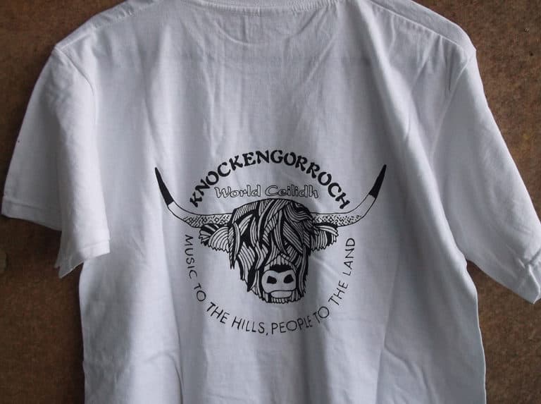 Back of Coo T-shirt