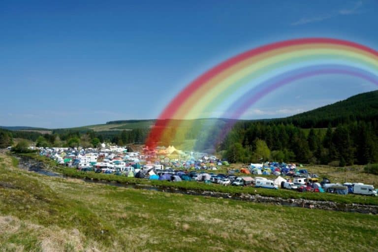 Knockengorroch - the end of the rainbow