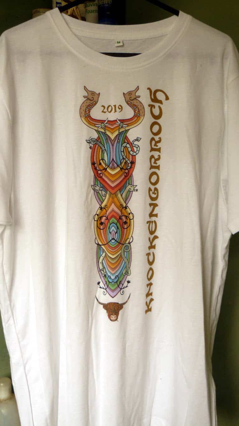 Knockengorroch special edition 2019 T-shirt (white)