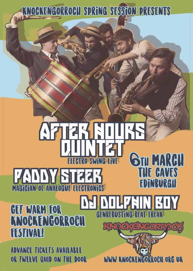 Knock Winter Warmer flyer