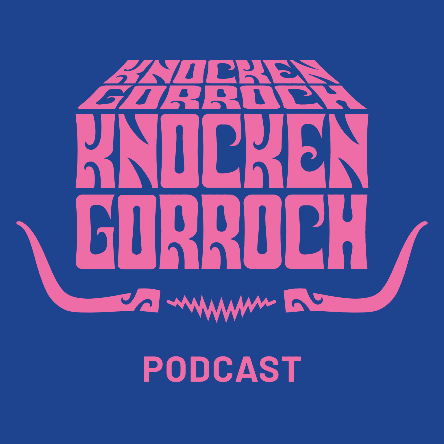 Knockengorroch podcast cover image (logo and title)