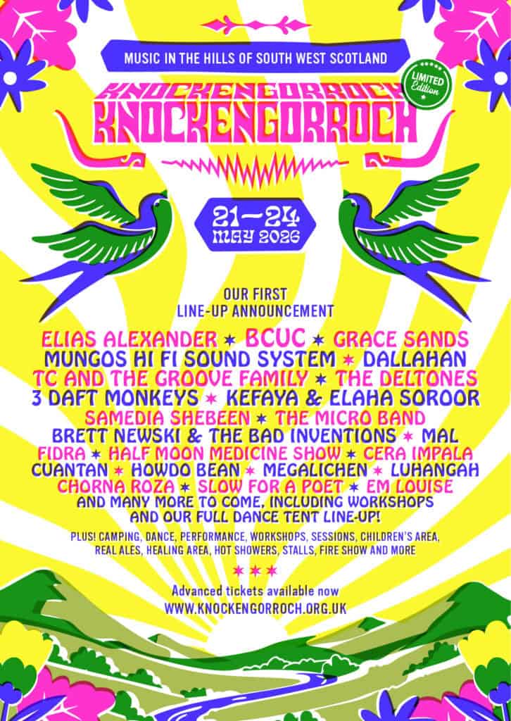 Knockengorroch 2026 flyer