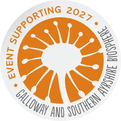 Biosphere logo 2027 Galloway & Southern Ayrshire Biosphere logo 2027